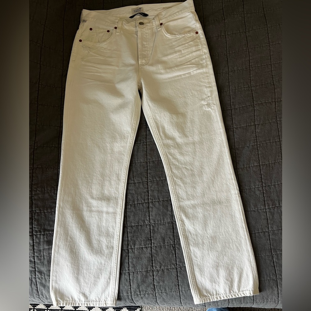 Citizens of humanity white jeans